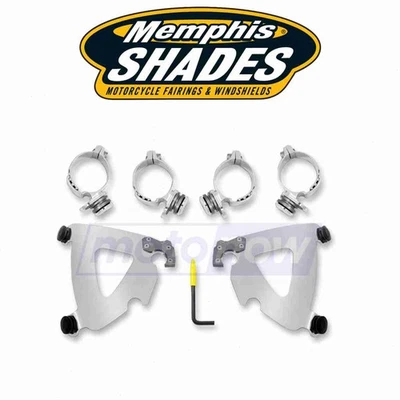 Memphis Shades Trigger Lock Mount Kit for Road Warrior Fairing for 2007-2010 kh Foto 1 de 4