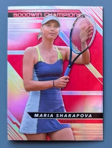 Goodwin Champions Platinum 2022 #P16 Maria Sharapova Rainbow Red - Imagen 1 de 2