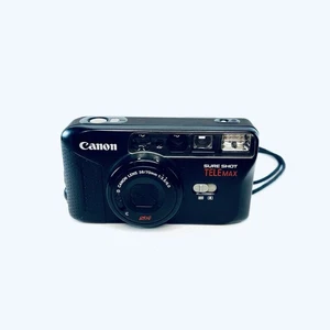 Canon Sure Shot TELEmax fotocamera pellicola 35 mm obiettivo 38-70 mm, testata - SPEDIZIONE GRATUITA! - Foto 1 di 7