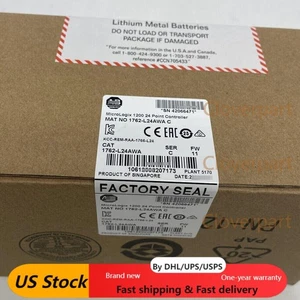 AB 1762-L24AWA MicroLogix 1200 24 Pt Controller PLC 1762L24AWA New US Free Tax - Picture 1 of 2