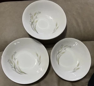 Gambles Golden Wheat Fine China Japan Cereal Bowls, 6 1/2in - Picture 1 of 3