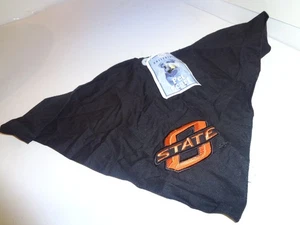 OREGON ST. BEAVERS OSU * NERO e arancione logo cane bandana sciarpa animale domestico NUOVO * FR SH - Foto 1 di 1