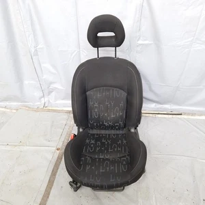 Peugeot 206 Original Sitz vorn links Fahrersitz 3-türer Bj 2002 Stoff Schwarz  - Bild 1 von 14