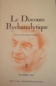 Le discours psychanalytique 2 - octobre 1989 | Collectif | Très bon état - Picture 1 of 1