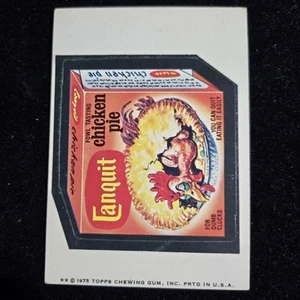 White Back 1975 Topps Wacky Packages Pack 14th Series Card Sticker Canquit - Picture 1 of 2