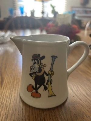 Jarra de leche/crema vintage Horace Horsecollar, China bávara Foto 1 de 4