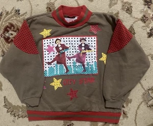 Vintage Youth Girls Dijon Sweatshirt Size 10 - Picture 1 of 9
