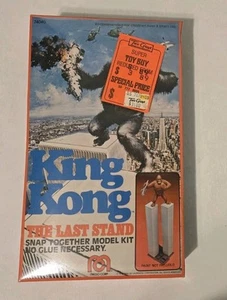 King Kong The Last Stand Mego Corp 1976 Snap Together Modellbausatz ungeöffnet  - Bild 1 von 3