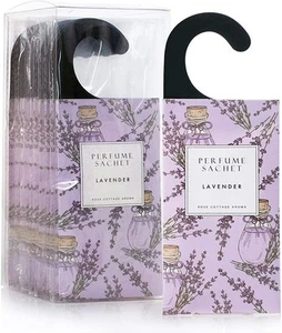 Large 12 Packs Lavender Hanging Closet Deodorizer Air Freshener Long Lasting ... - Picture 1 of 7
