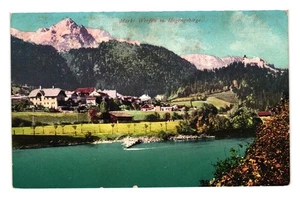 Markt Werfen Hohen Gebirge Vintage AK Purger Photochrom 9780 Germany - Bild 1 von 2