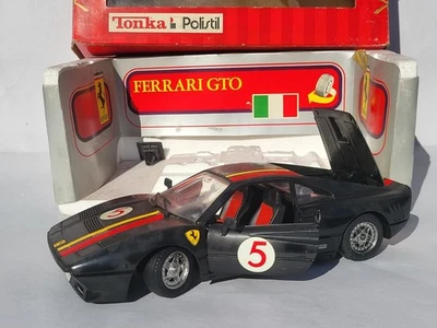 Diecast metal model 1:16 Polistil-Italy FERRARI GTO  (MAGNUM PI) +BOX - Immagine 1 di 4