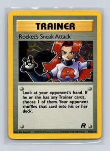 Team Rocket #72/82 Rocket's Sneak Attack (72) Pokémon raro casi nuevo - Imagen 1 de 2