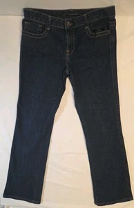 Calvin Klein Jeans Lean Boot cut Denim Womens 30 / 10 Flap Back Pockets stretch - Picture 1 of 16