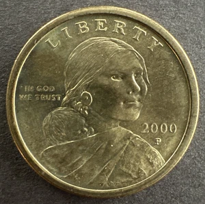 US 2000-P Sacagawea $1 Dollar Coin Mint State 66+ - Picture 1 of 2