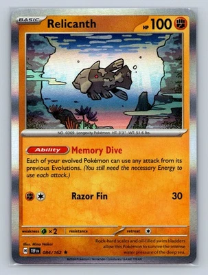 SV05: Temporal Forces #084/162 Relicanth - Image 1 of 2