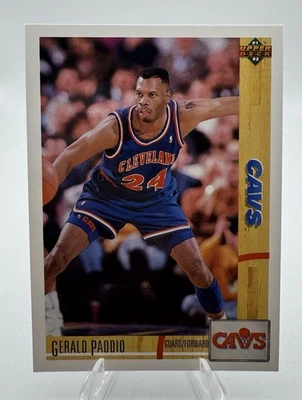 1991 Upper Deck #230 Gerald Paddio RC Cleveland Cavaliers - Image 1 of 2