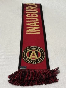 ATLANTA UNITED Scarf MLS Soccer 2017 Inaugural Season 58” x 7” DIEHARD SCARVES - Picture 1 of 7