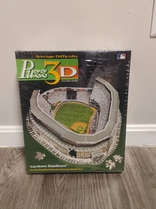 Puzz 3D Yankee Stadium Fully Dimensional 387 Piece Puzzle 1999 Sealed New - Picture 1 of 3