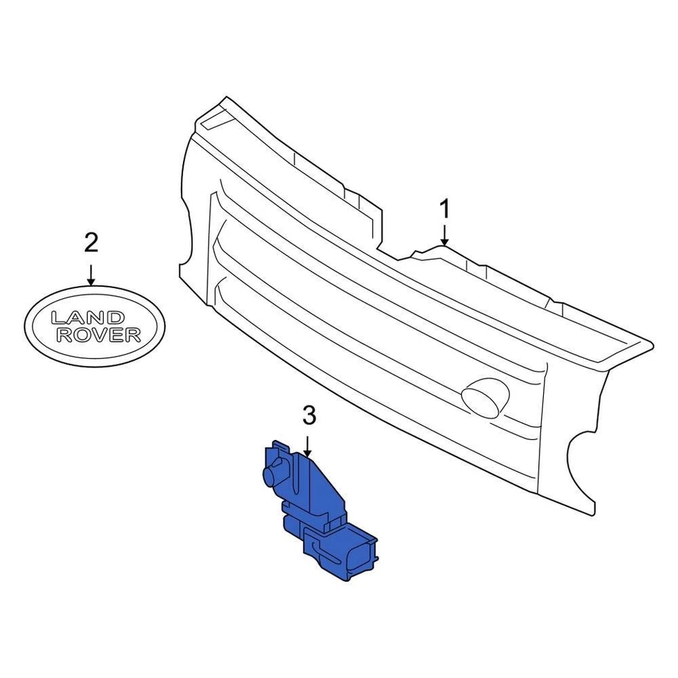 For Land Rover Range Rover Sport 06-09 Land Rover Ambient Air Temperature Sensor Foto 1 de 1
