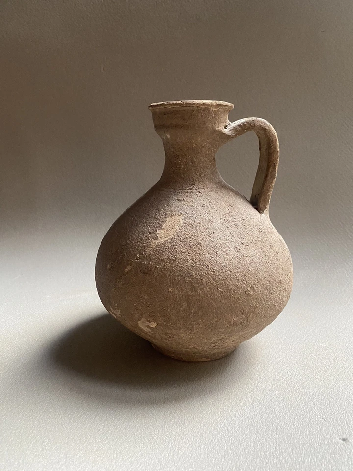 Céramique romaine Antique Vase Pichet Amphore Poterie  Terre Cuite - Photo 1/4
