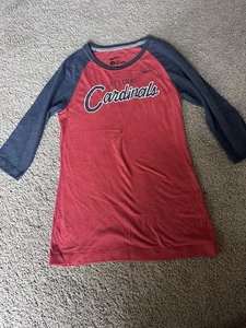 St. Louis Cardinals Nike Slim Fit genuine MLB women’s baseball Sleeve Small - Picture 1 of 8