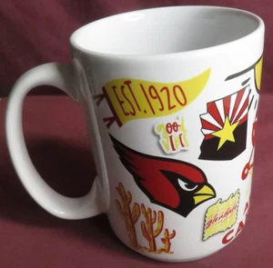 NEW, ARIZONA CARDINALS, NFL Football 15 oz. Coffee Mug Cup, from Logo Brands - Picture 1 of 2