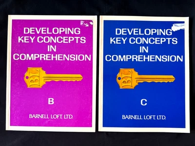 lot DEVELOPING KEY CONCEPTS IN Reading COMPREHENSION B, C Workbook 2nd 3rd Grade - Image 1 of 4