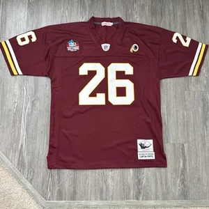 Clinton Portis - Washington Redskins HOF Patch M&N Throwback Jersey - Size L - Picture 1 of 9