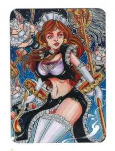 Sexy Maids Sketchkarte Serie BASE Karte -- Künstler Varon Moreno - Bild 1 von 1