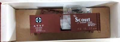 Branchline Trains 8045 HO Kit 40' AAR Santa Fe Car # 138466 - Image 1 of 3