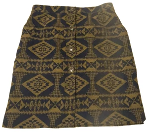Pendleton Rock gefüttert Jacquard Wolle Azteken Mojave Rock Gr 10 - Bild 1 von 11