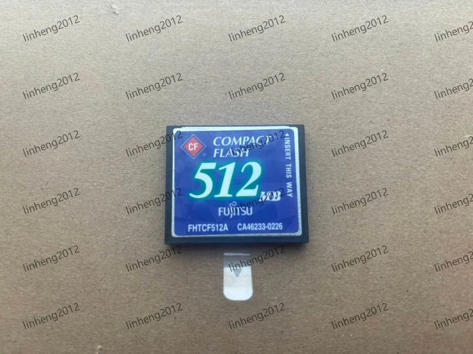 FUJITSU 512MB CF CompactFlash CF memory card - Image 1 of 3