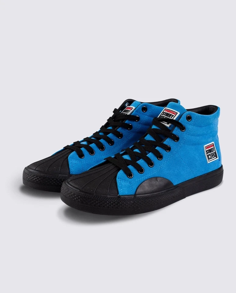 Vision Street Wear Suede High Top Skate Skateboard  New Mens 13 - Teal Blue - Image 1 of 4