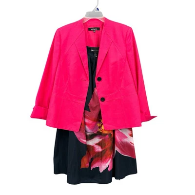 Lane Bryant & Le Traje Separados 2 Piezas Para Mujer Más 16 Vestido Traje Chaqueta Blazer Foto 1 de 4