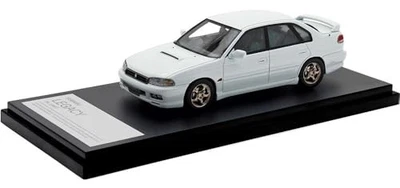 Hi Story 1/43 SUBARU LEGACY RS 1997 Pure White Diecast Model Car HS499WH NEW - Image 1 of 4