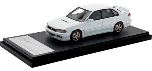 Hi Story 1/43 SUBARU LEGACY RS 1997 Pure White Diecast Model Car HS499WH NEW - Image 1 of 4