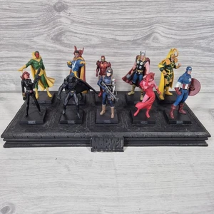 10 Eaglemoss Marvel Figures Figurines Collection Bundle With Base Plate Job Lot - Picture 1 of 17