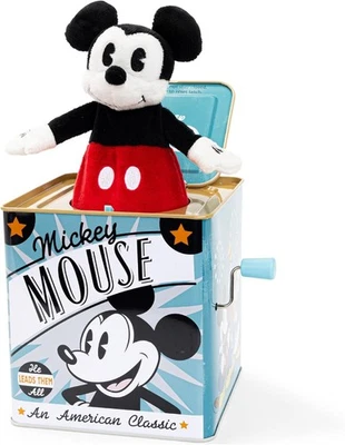 KIDS PREFERIR Disney Bebé Retro Mickey Jack-in-The-Box Juguetes Musicales para...  Foto 1 de 4