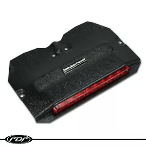 Polaris PRO RMK Replacement LED Brake Light 2011-2021 PDP LOW-PROFILE BLK/RED - Picture 1 of 7