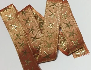 JASDEE Vintage Jacquard Border Trim Ribbon 1 1/2" Inch Zari Work Style R1301 - Picture 1 of 5