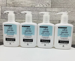 4x Neutrogena Ultra Gentle Foaming Cleanser for Sensitive Skin, 5.8 fl. oz Each - Picture 1 of 4