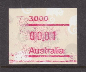 FRAMAS: 1c POSSUM WITH INK ERRORS ALL OVER PLUS EXTRA LINE AT BASE MUH. - Picture 1 of 1