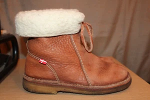 DUCKFEET ARHUS stivali in pelle di noce e lana scarpe donna EU 39 US 8,5 - 9 - Foto 1 di 15