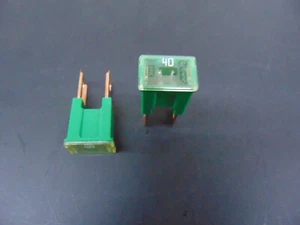 2 Stück KFZ Sicherungen 40 A Ampere grün Japan Typ B Blocksicherungen PAL B - Picture 1 of 1