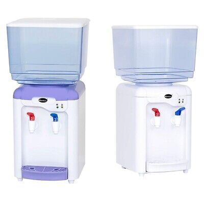 Dispensador De Agua Electrico Liquidos 7 Litros 2 Grifos Frio Y Del Tiempo 7l • 49.95€
