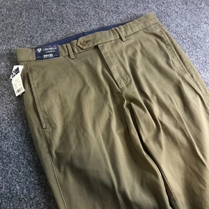 Daniel Cremieux Thompson Pants Mens 34x30 Green NWT Stretch Straight Leg Chino - Picture 1 of 10