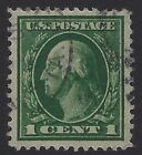 US Sc. # 405 - PSE Graded Superb 98 - 1c Washington Issue of 1912 (P-1)