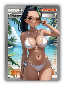 Nemona Sammelkarte - Sexy Erwachsene Anime Waifu maßgeschneiderter Trainer | PARODIE - Bild 1 von 4