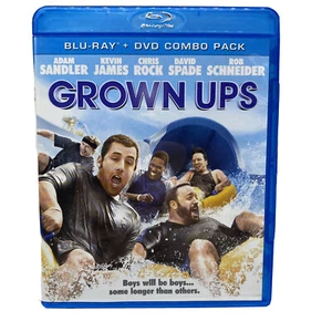 Grown Ups Movie Blu-ray, 2010 Comedy Movie No DVD Adam Sandler David Spade - Picture 1 of 5