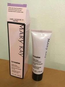 New Box Mary Kay Cosmetics TimeWise Matte Wear Liquid Foundation Ivory 5 038754 - Picture 1 of 3